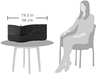 Kensington Pro Fit Ergonomic Wired Keyboard K75400US — image 3