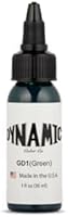 Dynamic Color Co Traditional Tattoo Ink Set - 1oz Bottles (Black, Canary Yellow, Blue, Green, Fire Red) — image 8
