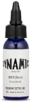Dynamic Color Co Traditional Tattoo Ink Set - 1oz Bottles (Black, Canary Yellow, Blue, Green, Fire Red) — image 7