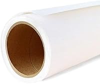 Yizhily Seamless Photography Background Paper Roll, Arctic White, 82″ x 16′ — image 2