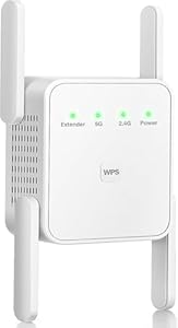 Budobiruon WiFi Extender Signal Booster 1200Mbps Review