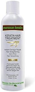 Moroccan Keratin Gold Series Brazilian Keratin Hair Treatment 8oz Review