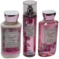 Bath & Body Works Sweet Pea Body Set, 10oz Shower Gel, 8oz Lotion & Fragrance Mist — image 1