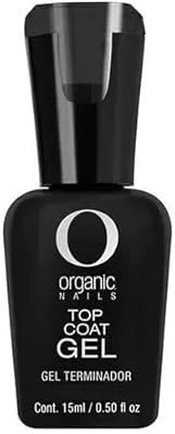 Organic Nails Top Gel Clear 0.4oz