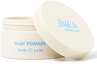 Jeff's Barbershop Clay Pomade, Sandalwood - 3.4oz — image 1