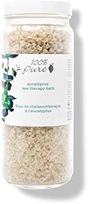 100% Pure Eucalyptus Sea Therapy Soak Bath Salts 15oz
