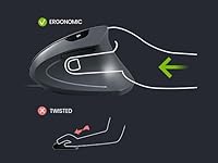 Perixx PERIDUO-512B US Ergonomic Keyboard and Vertical Mouse Combo — image 6