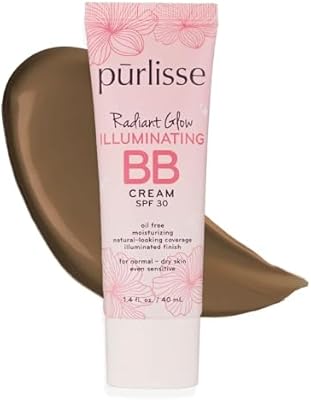 pūrlisse Radiant Glow Illuminating BB Cream Deep 1.4oz SPF 30