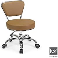 MAYAKOBA Dayton Pedicure Stool Cappuccino — image 3