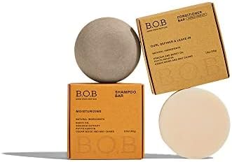 B.O.B Bars Over Bottles Curl Defining Shampoo & Conditioner Set 6.7oz