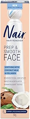 Nair Sensitive Formula Prep & Smooth Face Hair Remover, 1.76 oz (Pack of 2)