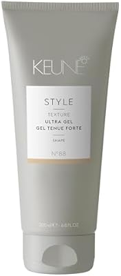 Keune Style Ultra Gel, Strong Hold & Shine Styling Gel, 6.8oz