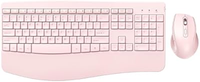 PEIOUS Wireless Ergonomic Keyboard and Mouse Combo