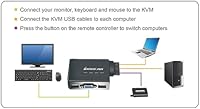 IOGEAR 2-Port USB VGA KVM Switch — image 2