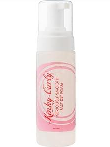 Kinky Curly Seriously Smooth Fast Dry Foam 4oz Review