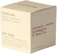 Routine Natural Deodorant - Cat Lady, Coconut Cocoa Pineapple Vanilla (2oz) — image 3