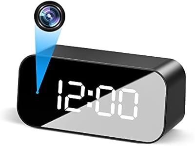 BVYY TC100 4K Spy Clock Camera