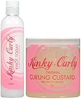 Kinky Curly Knot Today Leave In Conditioner + Curl Custard Gel 8 oz — image 2