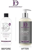 Design Essentials Oat Protein & Henna Deep Cleansing Shampoo, 32 Oz — image 2