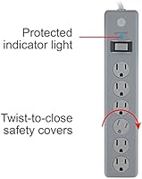 GE 6-Outlet Surge Protector 800 Joules — image 5