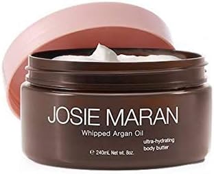 Josie Maran Whipped Argan Oil Ultra-Hydrating Body Butter Vanilla Peach 8 fl oz
