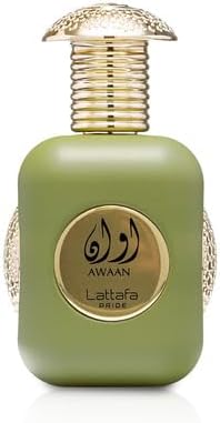 Lattafa Awaan Gold Eau De Parfum Spray 3.4oz