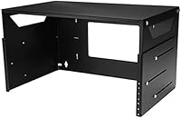StarTech 2-Post 4U Wall-Mount Server Rack with Built-In Shelf — image 5
