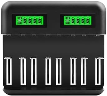 Intelligence 8 Bay Universal Battery Charger