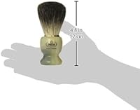 Omega 63171 Stripey 100% Pure Badger Shaving Brush with Stand — image 4