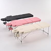 YOUNIKE Portable Massage Table with Backrest, White — image 7