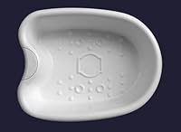HEALTHandMED White Foot Bath Detox Soaking Tub — image 3