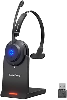 Rownfusny R03-P Bluetooth Wireless Headset with Mic
