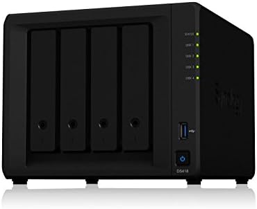 Synology DiskStation DS418 4-Bay NAS (Diskless)
