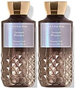 Bath and Body Works Sweater Weather Shower Gel 10oz 2-Pack