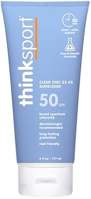 Thinksport Mineral Sunscreen SPF 50, 6 Fl Oz