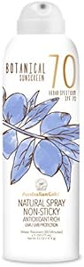 Australian Gold Botanical SPF 70 Natural Sunscreen Spray, 6oz Review