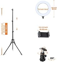 Inkeltech 18-inch Dimmable LED Ring Light — image 6