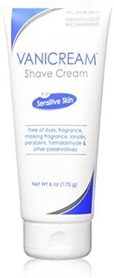 Vanicream Shave Cream for Sensitive Skin - 6 Oz (2 Pack)