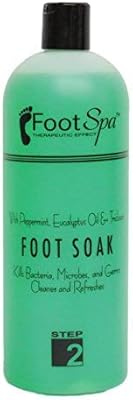 FootSpa Foot Soak with Eucalyptus & Peppermint Oil – 32oz