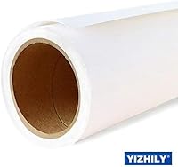 Yizhily Seamless Photography Background Paper Roll, Arctic White, 82″ x 16′ — image 3
