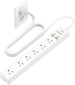 Maxpw 6 Ft Power Strip Surge Protector with 7 Outlets & 4 USB Ports Review