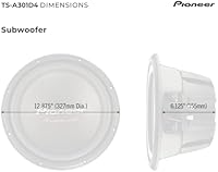 Pioneer TS-A301D4 12-Inch Subwoofer — image 6