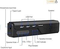 Cykvis 3-in-1 USB Computer Speaker with Microphone — image 7