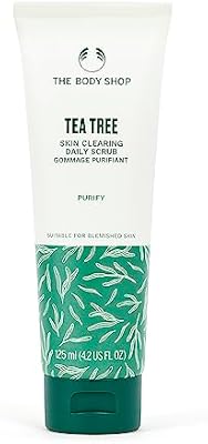 The Body Shop Tea Tree Skin Clearing Daily Face Scrub 4.2 Fl Oz