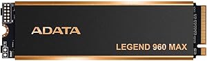 ADATA Legend 960 Max 2TB PCIe Gen4x4 NVMe M.2 SSD