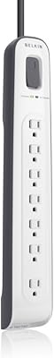 Belkin 7-Outlet AV Power Strip Surge Protector BV107200-12