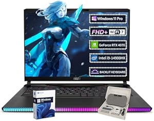 MSI Raider GE68HX Gaming Laptop, 16″ FHD+ Display, Intel i9-14900HX, 64GB RAM, 4TB SSD, RTX 4070 Review