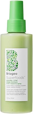 Briogeo Superfoods Avocado + Kiwi Mega Moisture 3-in-1 Leave-In Spray, 6oz