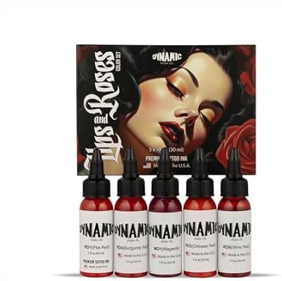 Dynamic Color Co Ink Set - Lips and Roses 1oz Color Set