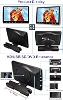 VK Media 10.1-inch HD Digital Multimedia Headrest DVD Player — image 6